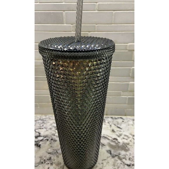 Starbucks Fall 2020 Grande Iridescent Studded Tumbler, 16oz - Black - Picture 2 of 4